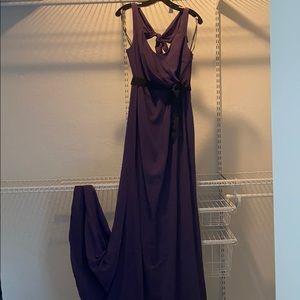 Purple dress